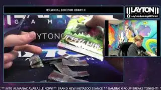 Ripping some Japanese Booster Boxes for Jimmy C