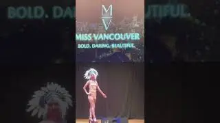 Vancouver wear at miss Vancouver beauty pageant