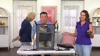 Pet Field 2-Piece Car Seatbelt Kit with Pet Barrier on QVC