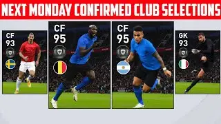 NEXT MONDAY (21/12/2020) NEW CLUB SELECTIONS ARE HERE | PES2021