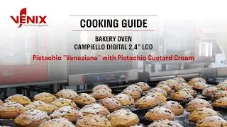 How to bake Pistachio Veneziane with Venix Campiello Bakery Oven
