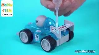 AoHu Salt Water Powered Car Installation & Service R219 Science Kits