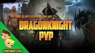 The Elder Scrolls Online Beta PvP - (1 Hand/Shield) Dragonknight