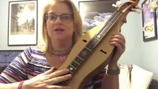 Revealing my new Blue Lion Dulcimer