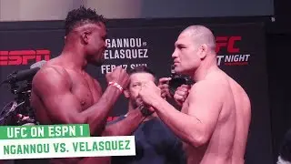 Cain Velasquez vs. Francis Ngannou | UFC on ESPN 1 Ceremonial Weigh-Ins