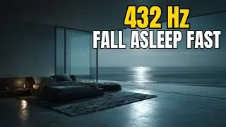 Fall Asleep in 3 Minutes: Unstoppable Delta Waves (432Hz) for Deep REM Sleep [Black Screen]
