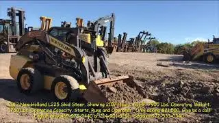 2013 New Holland L225 Skid Steer