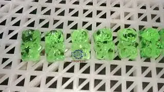 SINOFUDE small FULL automatic vitamin thc cbd 150kg gummy bear jelly candy depositing machine