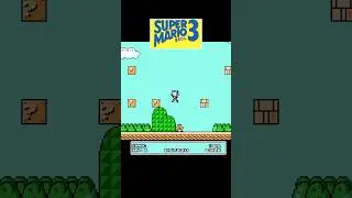Sonic Dies in Super Mario Bros. 3 NES #supermariobros #supermario #mario #sonicthehedgehog #shorts