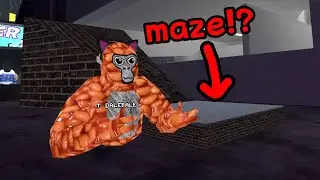 They Added A BACKROOMS MAZE To Gorilla Tag VR!? #shorts (Winter Update)