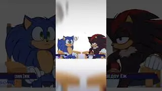 ИНТЕРВЬЮ С СОНИКОМ И ШЕДОУ #comics #sonic #sonicthehedgehog #озвучка