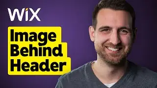 Как добавить фоновое изображение за заголовком на Wix