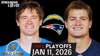 (LIVE) Los Angeles Chargers vs New England Patriots 2026 NFL Wild Card Live Stream