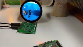 2.8 Inch 480&times;480 Round TFT HDMI Touch Display