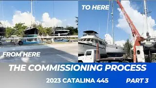 Stepping the Mast: The Sailboat Commissioning Process Secrets Revealed! - Part 3