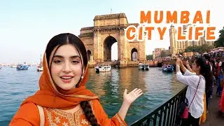 Mumbai City Life – Marine Drive, Bollywood & Street Food Adventure! | AI Hindi Vlog 🇮🇳