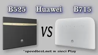 B525 VS B715 speedtest