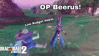 Beerus HAKAI In Xenoverse 2?! Custom Mentor Skills | Dragon Ball Xenoverse 2