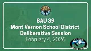 2026 02.04 Mont Vernon School District Deliberative Session