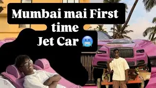 Jet car in Mumbai Juhu Beach 🏖️ official vlog