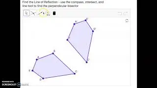 Line of Reflection on GeoGebra