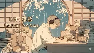 【落語 Lo-Fi】金明竹・たらちね・やかん 👘 江戸の笑いとリズム | Edo Wordplay Chill Mix [Rakugo]