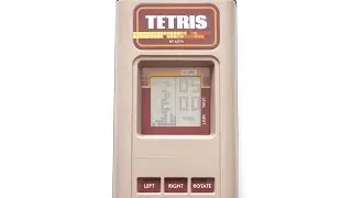 Tetris homebrew for MB Microvision game console (1979)