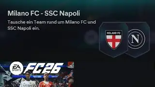 EA Sports FC 26 - Top-Partien - Milano FC-SSC Napoli L&ouml;sung