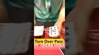 Turn Over Pass #magictutorials #magictrick #magicskills #cardtrick #shorts #sleightofhand