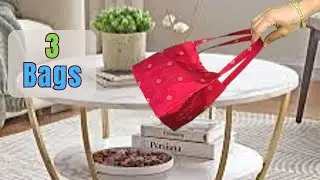 3 Awesome Useful Bags So Easy You Would Love To Make Many At Home