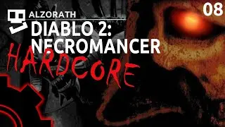 [8] Mephisto - Let's Play Diablo 2 Hardcore [Necromancer]