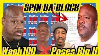 WACK100 DROPS WORK OF BIG U EXTORTING HIS CO D'S & INFORMANTS & MIGHT BE DENIED TO SEE BABY UIIE😲