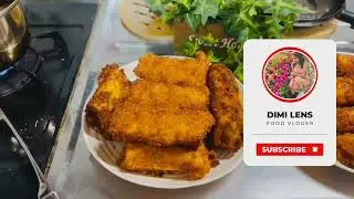 කමුද උණුවෙන් රෝල්ස් එකක් / Crispy rolls recipe / Fish rolls recipe 