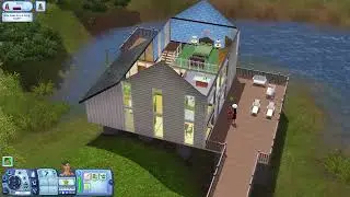The Sims 3 Ambitions - Twinbrook - 13 Poker Flats Drive - Starboard Cottage - Bull