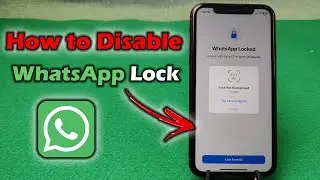 Как отключить Face ID или блокировку паролем в WhatsApp на iPhone | Полное руководство 2024