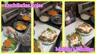 Enchiladas Rojas #envivo #food #comidamexicana #kitchen #lunch