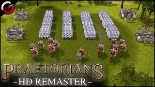 MASSIVE MULTIPLAYER BATTLE! 1vs1 Online Battle | Praetorians - HD Remaster Gameplay