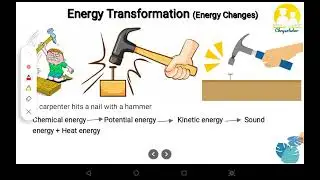 Energy Transformation (Bece Integrated Science Pasco)