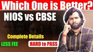 🚀 NIOS vs. CBSE: Which is BEST for Your Future? (Complete Guide!) 💯