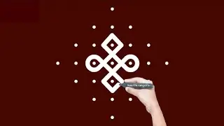 7 dits simple kolam design 1779