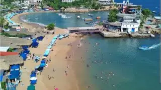 Acapulco Guerrero, Playa caletilla 