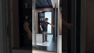 #90degreeglassdoor #slidingdoorsystem #framelesscorner #luxurydoor #aluminumdoor  #systemsolution