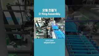 오링 자동 조립기, O-Ring Auto Assembly, ओ-रिंग असेंबली, сборка O-ринга