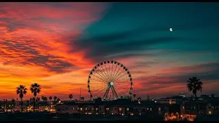 Relaxing Evening Music 🌇 Calm Sunset City Ambience | Chill & Peaceful Background Music