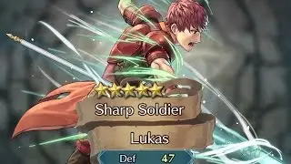 Fire Emblem Heroes - Special 5-Star Lukas Max Level Conversation!