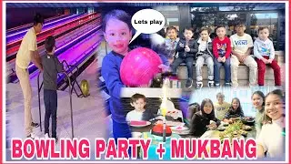 NAGENJOY MGA BATA SA BOWLING PARTY + NAGMUKBANG |pinaybelgianlife🇧🇪🇵🇭