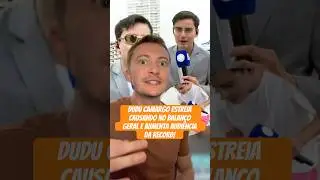 Dudu Camargo no Balan&ccedil;o Geral aumenta a audi&ecirc;ncia da Record! #afazenda17 #duducamargo #noticias