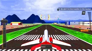 Airplane Flight Pilot Simulator Airplane Stunts - Android Gameplay