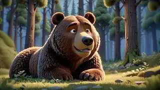 Four Sleepy Bears Snore Snore Snore | Fun Bedtime and Animal Song for Kids | Nursery  and Baby Songs