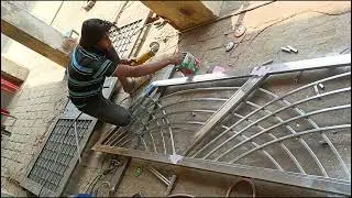 SS steel# railing# jeene# ki# new #look #viral# video
